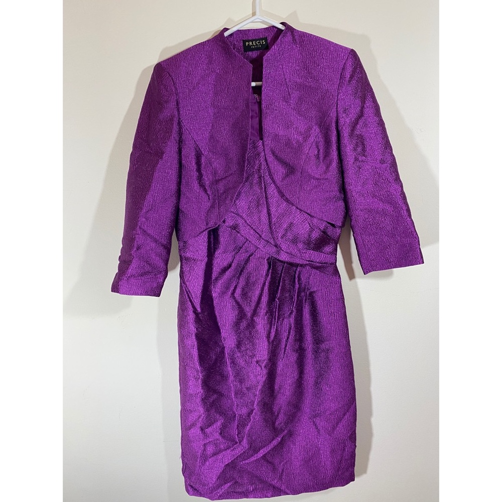 Vintage Style Dress w/ Crop Jacket